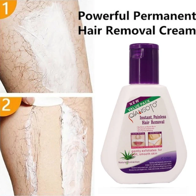 Natural Extraction Painless Depilatory Hair Growth Inhibitor Hair Removal Cream
