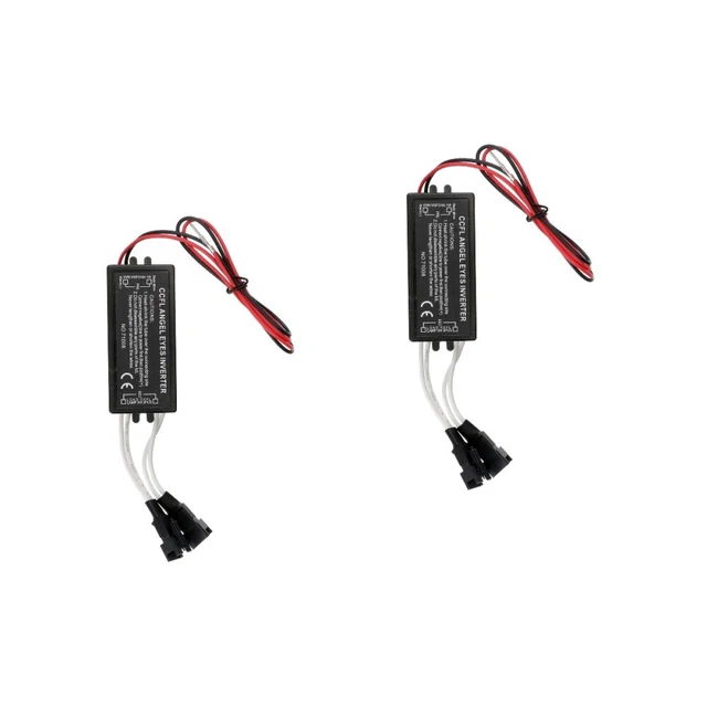 2x CCFL Tester Angel Eye Inverter for Private Car Truck