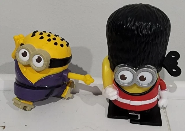 Minions Despicable Me McDonalds Happy Meal Toys 2015 lot bulk