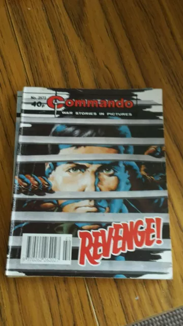 Commando comic  REVENGE NO 2572