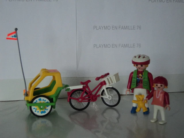 Lot PLAYMOBIL Vintage 3538 De 1979 - Bateau, Voiture, Remorque Texaco Et Personnages