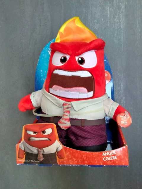 DISNEY PIXAR INSIDE Out - Anger plush toy - Tomy electronic toy ...