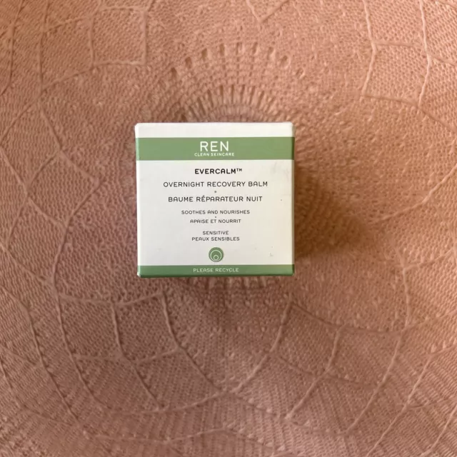 ren clean skincare Evercalm Overnight Recovery Balm 30ml Neu