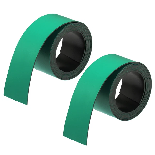 2 Pz Asciutto Cancella Flessibile Magnetico 3.3 Piedi Magnetico Foglio Verde