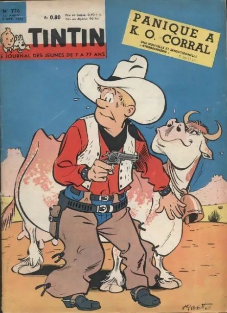 3331187 - Tintin n°776 : Panique à K.O Corral - Collectif