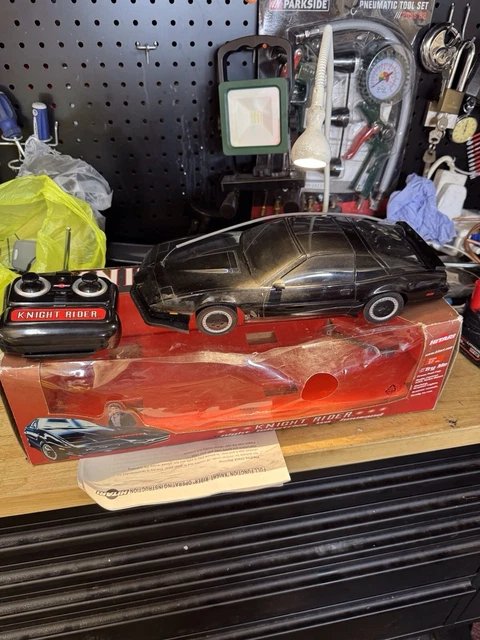 HITARI KNIGHT RIDER Remote Control Car Retro K.I .T.T Boxed Untested ...