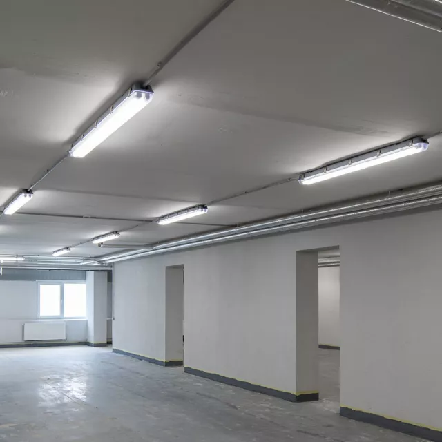 Lampada per ambiente umido luce per vasca lampada per bagno LED luce diurna lampada da cantina set da 6