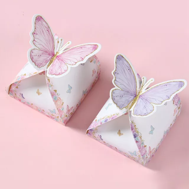 12 pz sacchetti caramelle farfalla sacchetti regalo farfalla decorazione festa di compleanno G F1