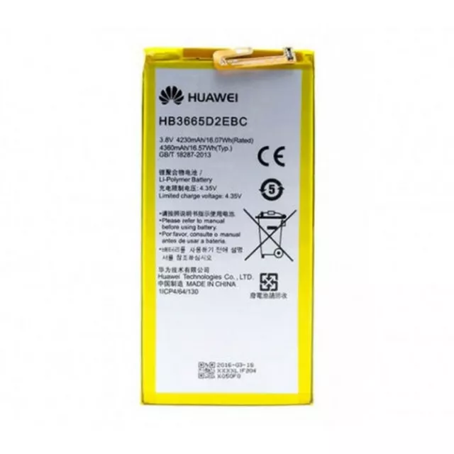 Batteria per Huawei P8 MAX MEDIAPAD T3 7.0" Pila Litio come HB3665D2EBC RICAMBIO