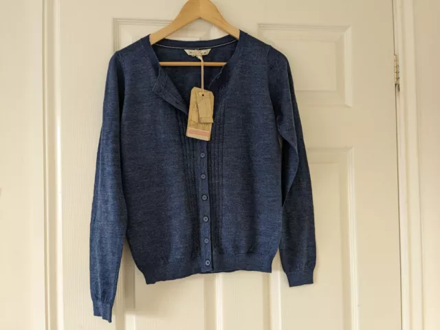 Fat Face Cardigan - Women's - Navy - Size 8 - Brand NEW with tags