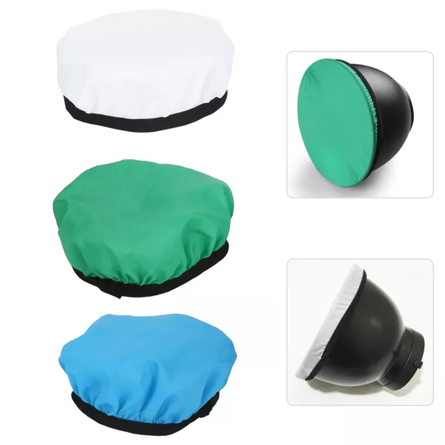 3Pcs Light Diffuser Cloth Flash Soft Sock Photography Supplies For 7in Studi 2BD