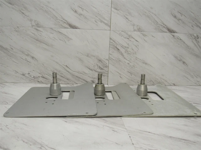 Lot of 3 Hobart Quantum Scale Pivoting POS Shelf Stand Mount