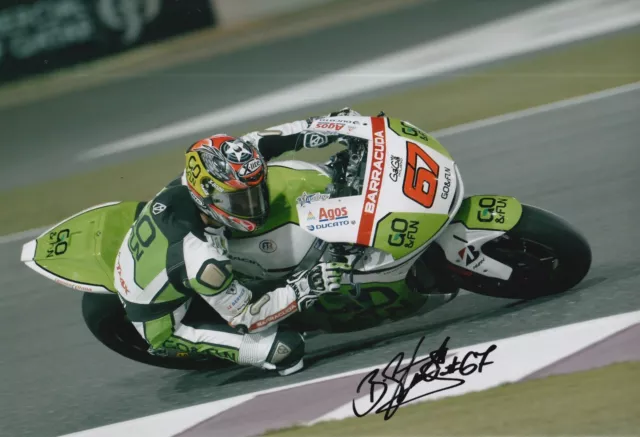 Bryan Staring Firmato a mano GO&FUN HONDA GRESINI 12x8 Foto MOTOGP 1.