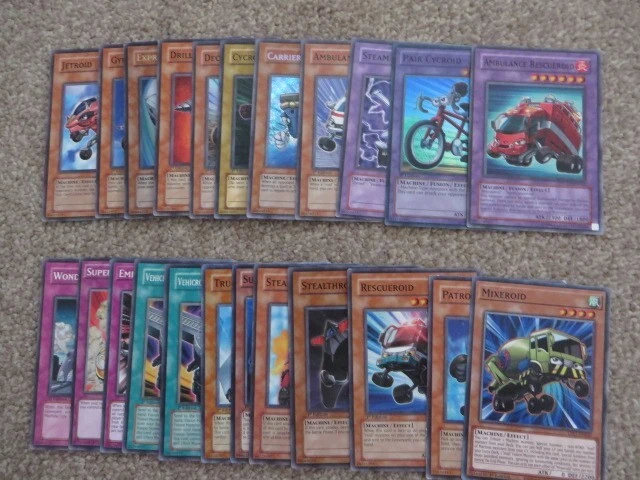 YUGIOH! ROID DECK Builder Card Set EUR 23,15 - PicClick IT