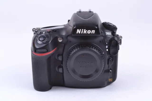 Nikon D800 DSLR SC:393,400 36.3MP FX Camera Body #Z07487