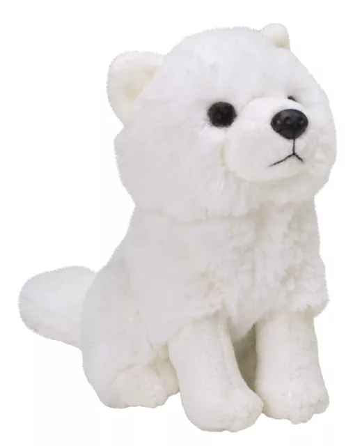 New Arctic Fox Wild Republic Pocketkins Soft Toy Teddy Bear Plush Cuddly