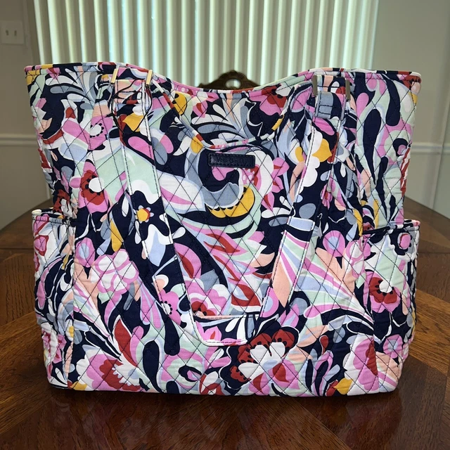 NWOT Vera Bradley Large Glenna Tote In Mod paisley