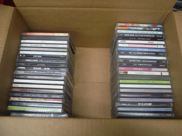 80's - 90's - 2000's Pop  artists  CD lot