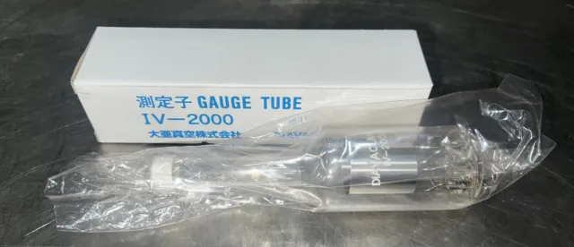 Nos Surplus DIAVAC limited IV-2000 Gauge Tube Diavaclimited
