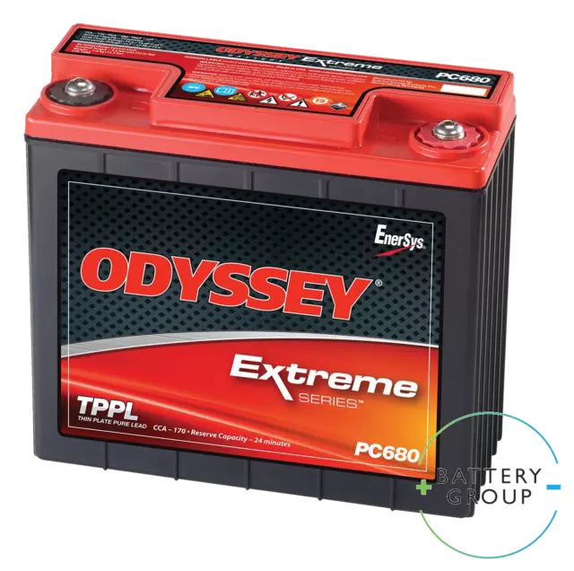 Odyssey PC680 RACING 25 Extreme Series High Power AGM Battery 12V 16AH