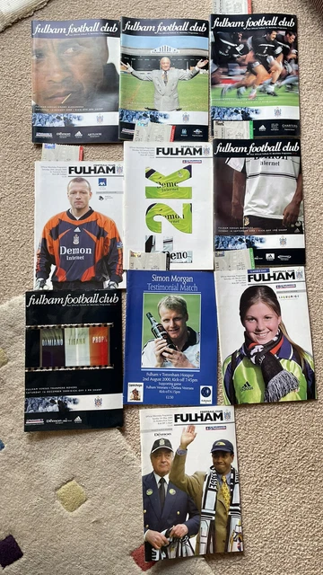 Fulham FC Spieltagsprogramme