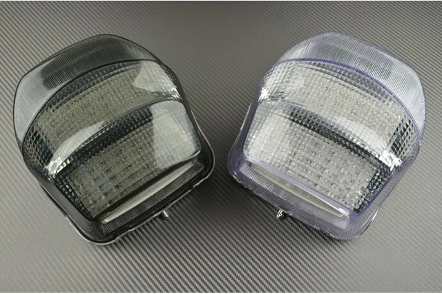 thumbnail image 2 of MPW Rear LED Tail Light For Kawasaki Z1000 2003-2006 | Smoked Lens With Integrated Turn Signals 2 of 4