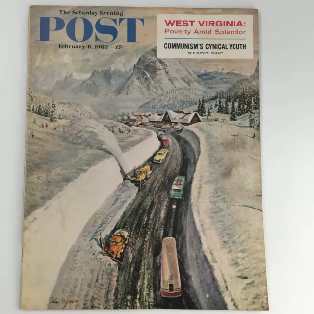 The Saturday Evening Post February 6 1960 West Virginia Poverty Issue, Newsstand