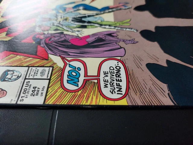 The Uncanny X-Men # 244 Vol 1 1st Jubilee Marvel Comics Chk Pics 10