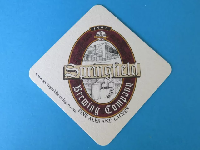 Birra da Collezione Sottobicchiere ~ Springfield Birreria Co Sottile Ales &