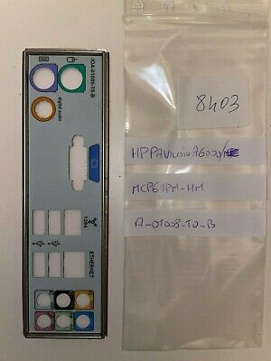 ECS Panneau shield i/o ECS MCP61PM-HM REV 2.2 plaque arriere 