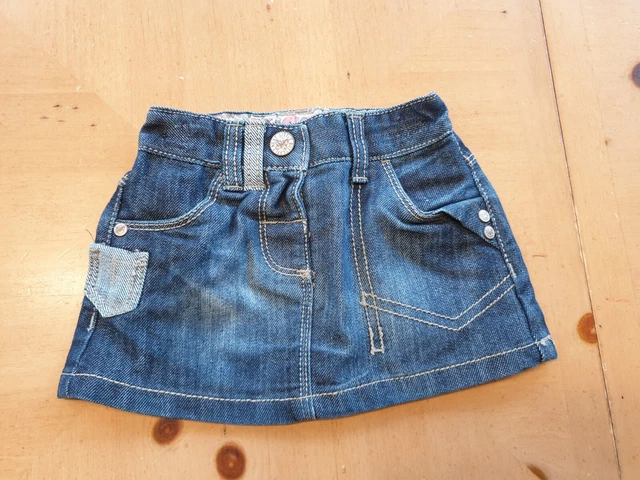 Gonna blu NEXT Spring Summer Holiday Denim taglia 3-6 mesi