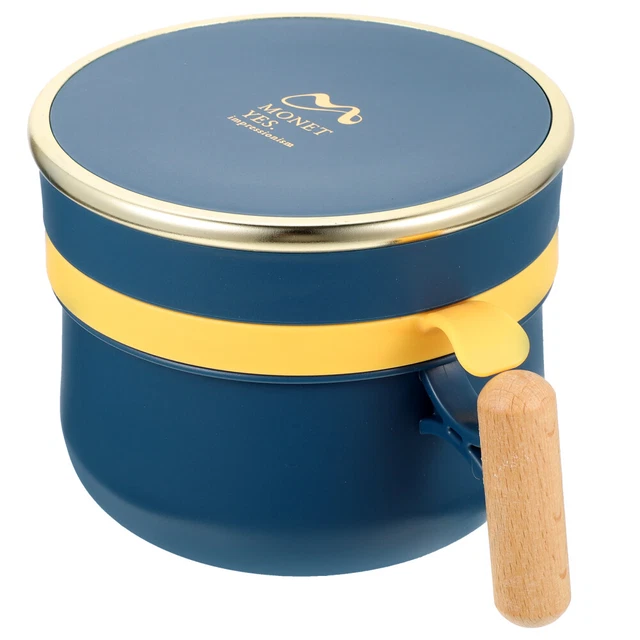 Doble capa Instantánea Sopa de Fideos Acero Inoxidable 304 Lunch-Box Blue