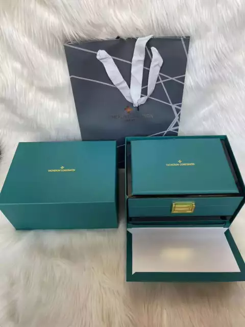 Vacheron Constantin WATCH BOX GREEN & Gift Bag & Outer watch Box Brand New