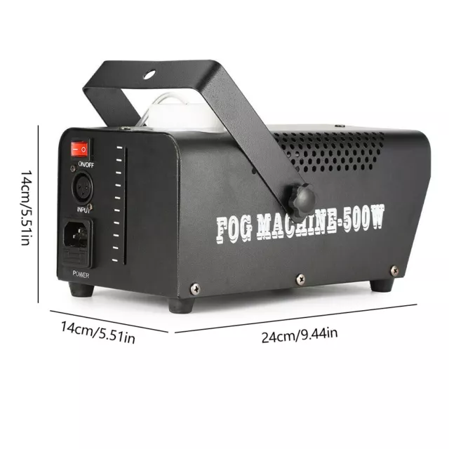 500w LED macchina del fumo,il nebulizzatore,nebbia macchina,Telecomando,Dj Disco 2