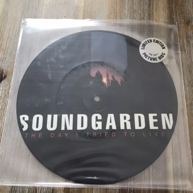 Soundgarden  - The Day I Tried To Live   7” Picture disc vinyl