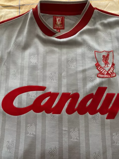 LIVERPOOL FC RETRO 1988 89 Away Jersey XL 45.00 PicClick UK