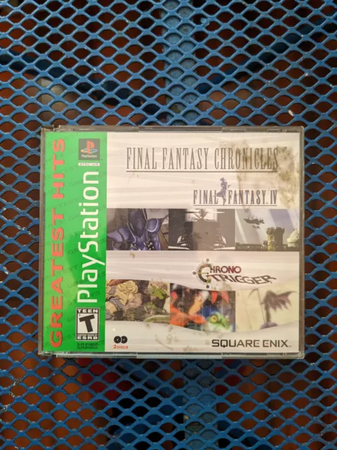 Driver Collection e Final Fantasy Chronicles (FF4+Chrono Trigger) de PS1:  réplicas prensadas OLDGAME 