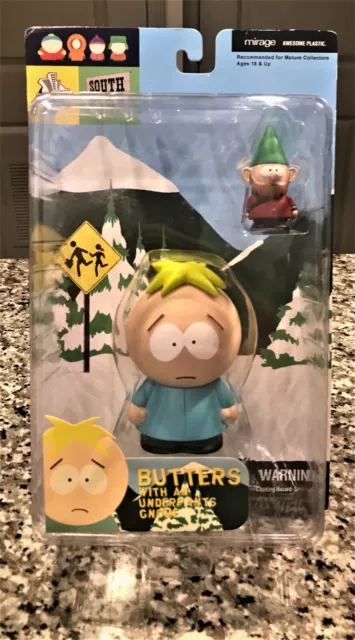 Comedy Central South Park Mirage Butters w/ Gnome Action Figure Series 1 New NIP Comedy Central South Park Mirage Butters w/ Gnome Action Figure Series 1 New NIP