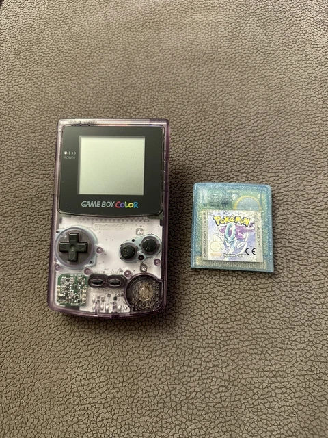 Nintendo Game Boy Color + Pokémon Cristallo Originale Ita - Salvataggi Ok