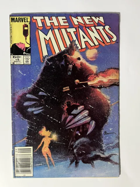 THE NEW MUTANTS - Vol 1 # 19 September 1984 Marvel Comics Comic Book X-men