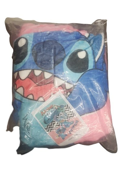 New Disney Stitch 40in x 50in Silk Touch Throw Blanket.