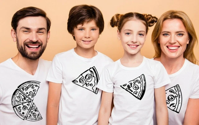Camisetas mama papa e hija cheap
