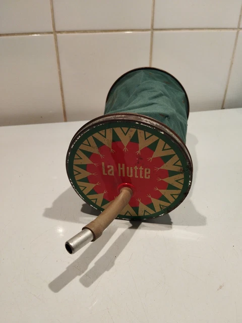 GONFLEUR A MAIN PUB ANCIEN DECO VINTAGE CAMPING XX°s VACANCES JOIE DE