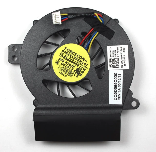 New Original Dell Vostro A860 A840 CPU Cooling Fan - M703H 0M703H - Genuine #