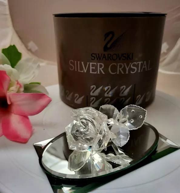 Swarovski Crystal 7478 000 001 “The Rose” 174956 In original Box