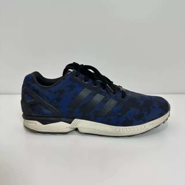 Adidas zx flux camo blue top