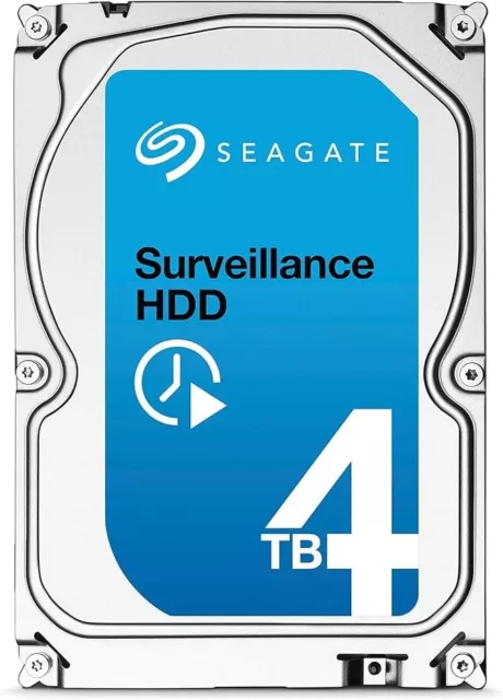 Seagate 4TB Surveillance HDD Hard Drive 3.5" ST4000VX000