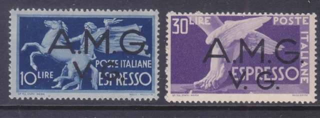 Italy 1LNE1-E2 MNH 1946 AMG VG Special Delivery Occupation Overprinted Issues