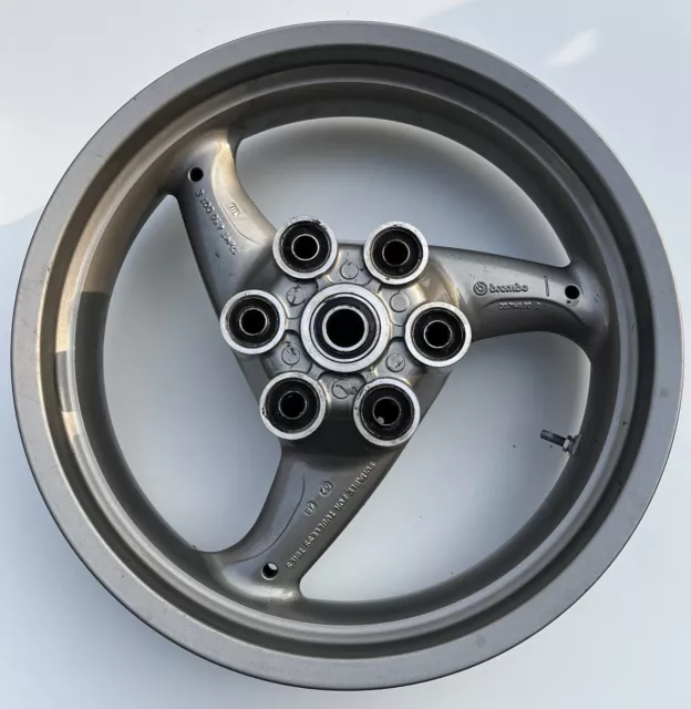 Cerchio Ruota Cerchione Posteriore Ducati Monster Grigio 620 2003 30.7146.00