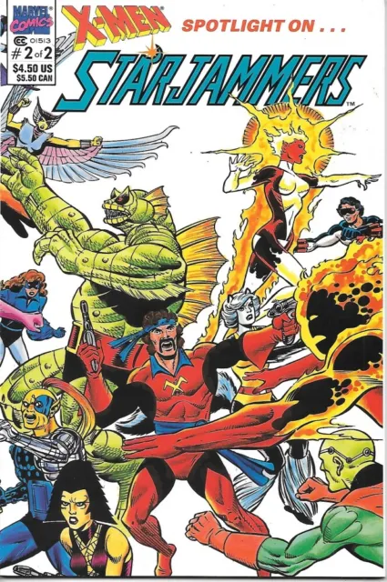 X-Men Spotlight On Starjammers Comic Book #2 Marvel Comics 1990 NEAR MINT UNREAD